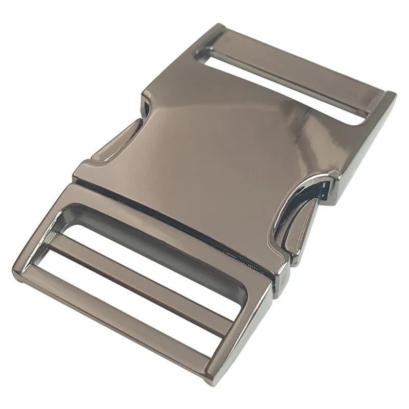 Wholesale Multicolor Bags Release Buckle logo Blanks Alloy Quick Side Adjustable Buckles for Dog Collars