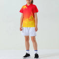 Digital Printing Sublimation Unisex Customized Team Name Tennis Jersey Factory Wholesale T-Shirts for Children 100% Polyester