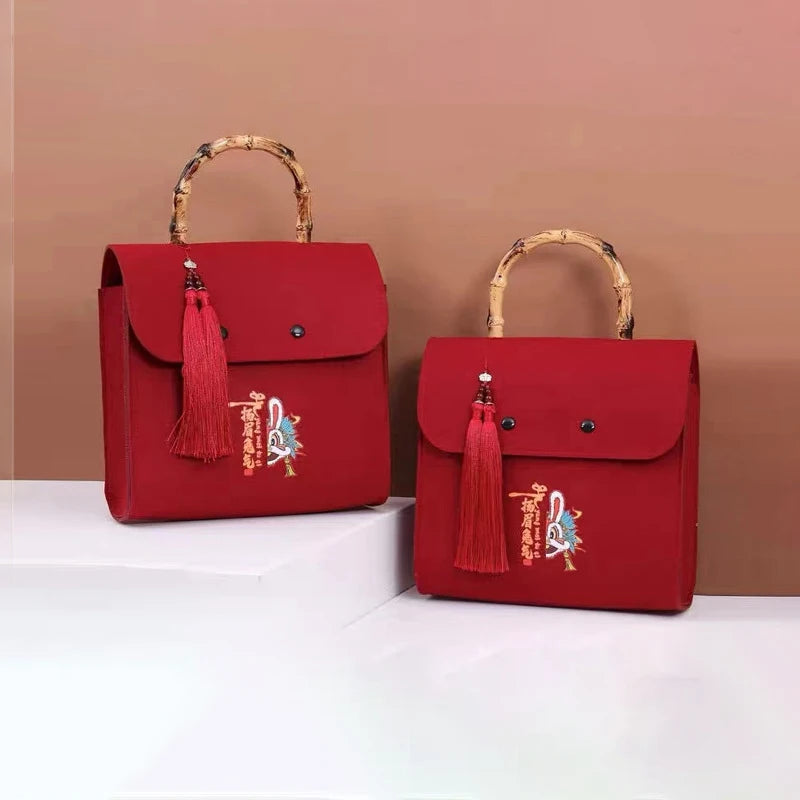 Fashion Felt Handbag Advertising And Promotional Gifts Thickened Storage Bag With Customer Logo Felt With Hand Gift Shopping Bag
