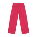 2025 Fashion Wholesale Cargo En Jeans Quality pink Denim Jean Highstreet Style pink Jeans