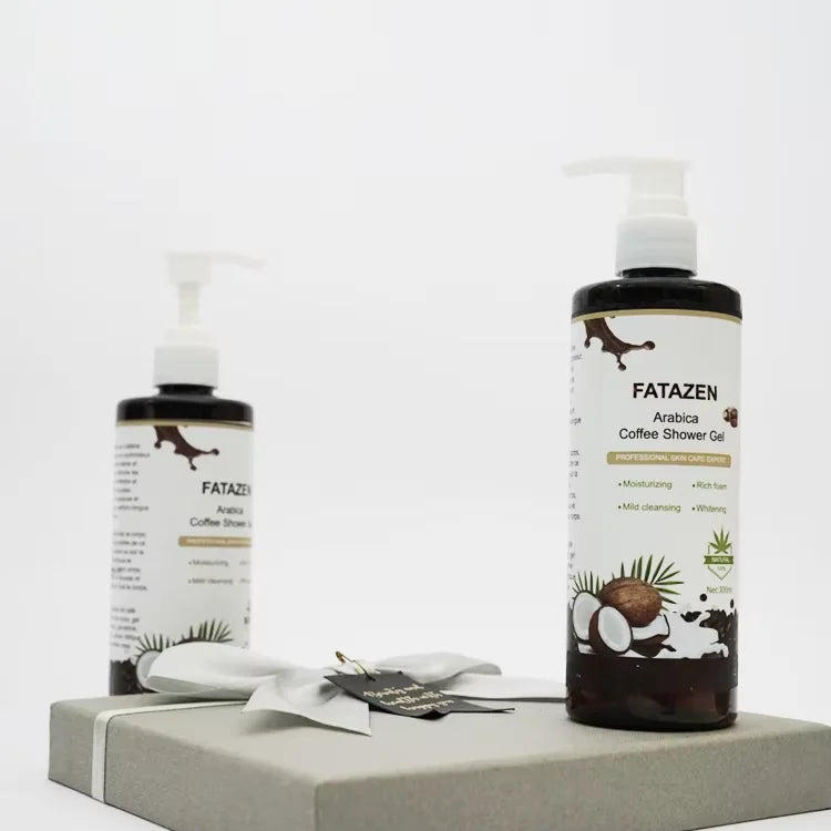 Private Label OEM ODM Best Skin Moisturizing Whitening Luxury Coconut Coffee Natural Organic Liquid Bath Bodywash Shower Gel