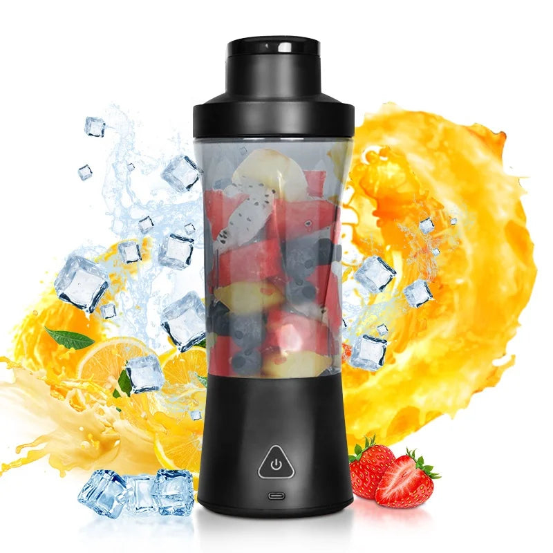 Portable Blender 700ml Rechargeable Juicer Cup Travel Handheld Fresh Juicer Mini Blender Tragbarer Mixer Mixeur Portable