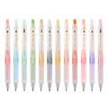 Creative Transparent Gel Pen Twelve Constellations Design Neutral Candy Colors-Blue Pink Green Red Hand Account 0.5mm Plastic