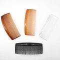 5.0cm*12.0cm 4.72 Inch 36teeth Big Plastic Side Combs Hairpins Frilly Tooth Plain DIY Hair Comb for  Women Hair Accessories