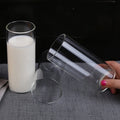 Wholesale Handmade Mouth Blown Borosilicate Heat Resistant Transparent Glass Coffee Mug Classic Simple Microwave Dishwasher Safe