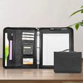 Modernqiu Cheap Art Multi-function A4 Size  PU Leather Portfolio Travel Organizer Business Portfolio