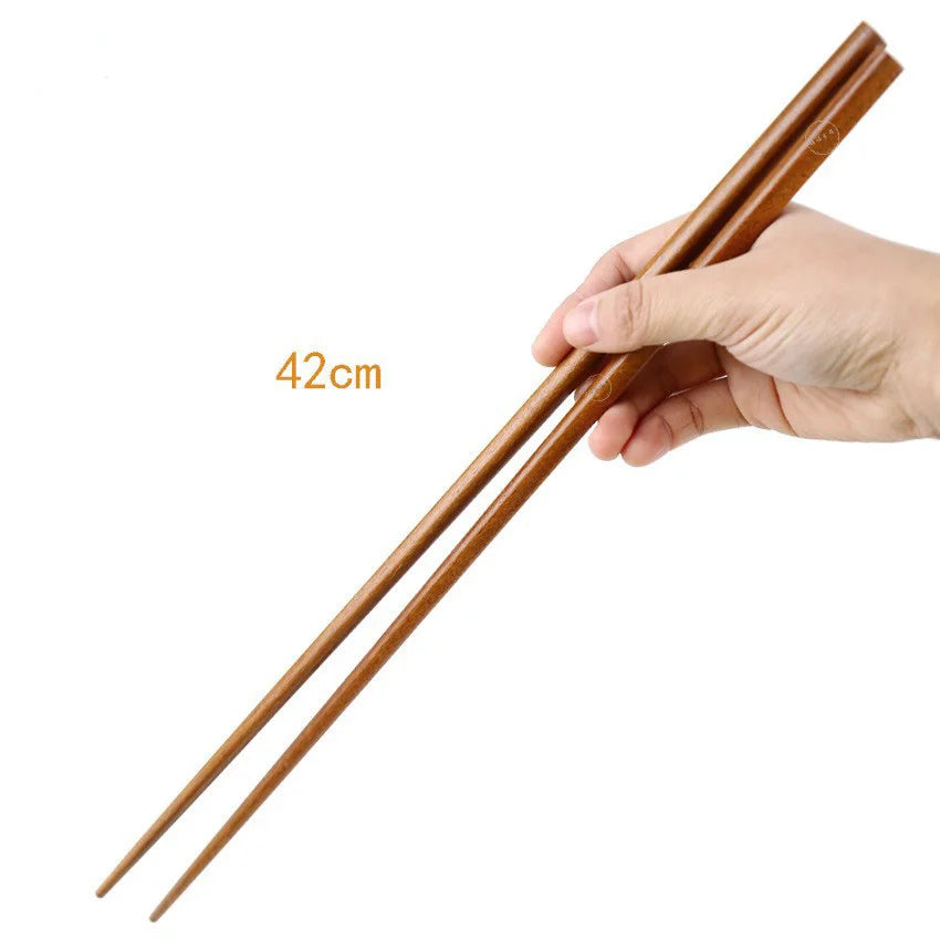 Wholesale Customized Wooden Chopstick 50 CM Hot Pot Noodles Super Long Chopsticks