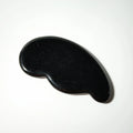 Huiying Large Quantities beauty personal care authentic Black Obsidian gem gua sha stone eye mask board gem guastone