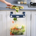 2024 New Piggy Storage Rack Wall-mounted Kitchen Garbage Bag Hanger Free Punch Cartoon Rag Garbage Bag Bracket