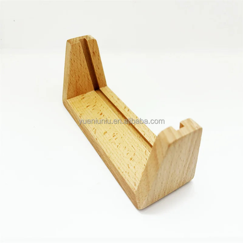 Wooden Table Menu Picture Photo Card Holder Business Card Display Stand Wood Calendar Base