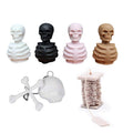 Human Skeleton Skull Shape Silicone Tea Bones Skull Infuser Strainer for Loost Leaf Tea