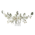 Prom Party Hair Accessories Floral Wedding Headdress Bridal Hair Combs for Women Hairstyle Headpiece