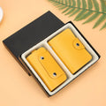 Custom Promotion Promotional Business Key Ring Wallet Card Holder Gifts Sets for Women