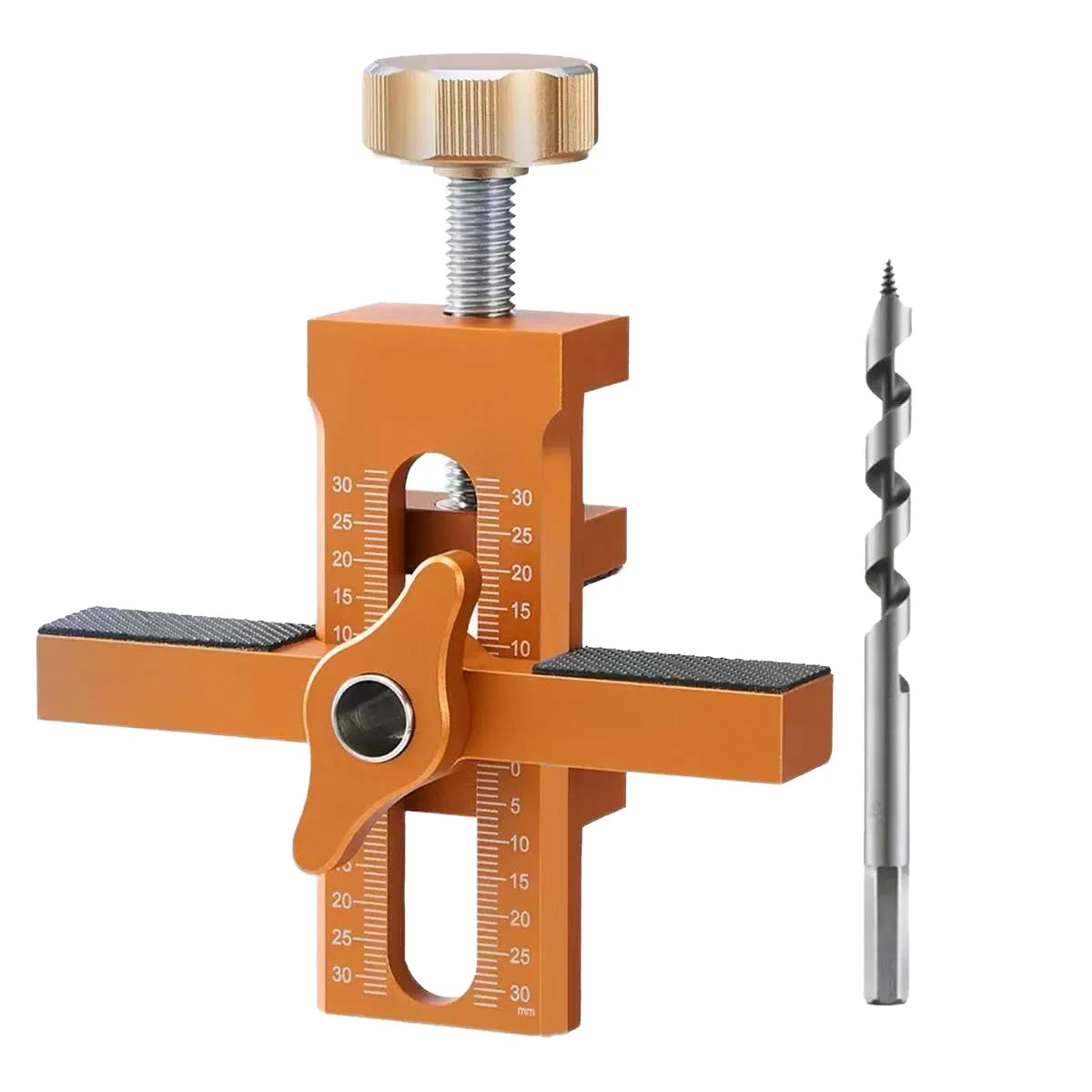 Heavy Duty Aluminum Cabinet Door Mounting Clamp Kitchen/Wardrobe Wooden DIY Mounting Clamp Adjustable Mounting Clamp