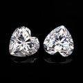 Wholesale Price Heart-Shaped Cut Loose Moissanite Rings Necklaces Bracelets Jewelry Making Supplies