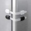 Child Proof Cabinet Locks Baby Safety Lock Plastic Adjustable Strap Latches for Refrigerator and Drawer Doors
