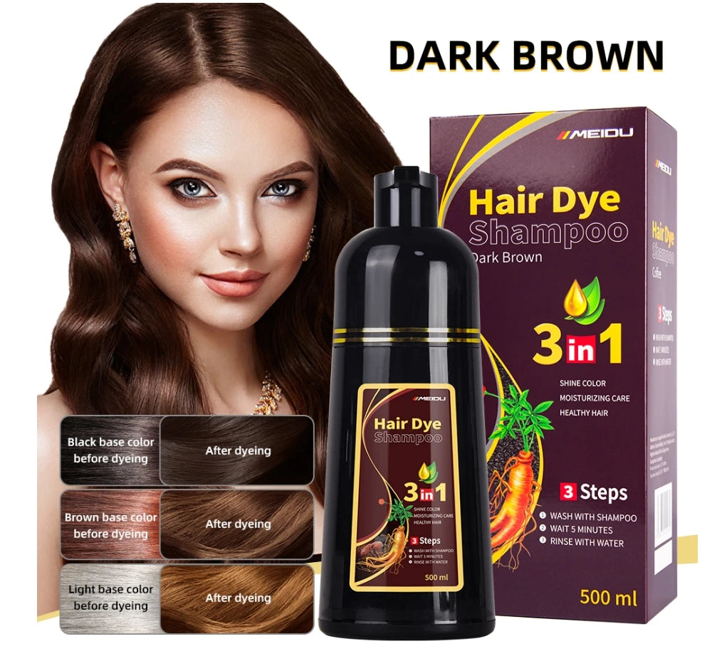 Meidu Herbal Natural Organic Shampoo for Dyeing Hair