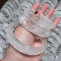 Wholesale Natural White Ice Chalcedony Bracelet Jade Jewelry Jade Stone Jade Bracelet Bangles for Women