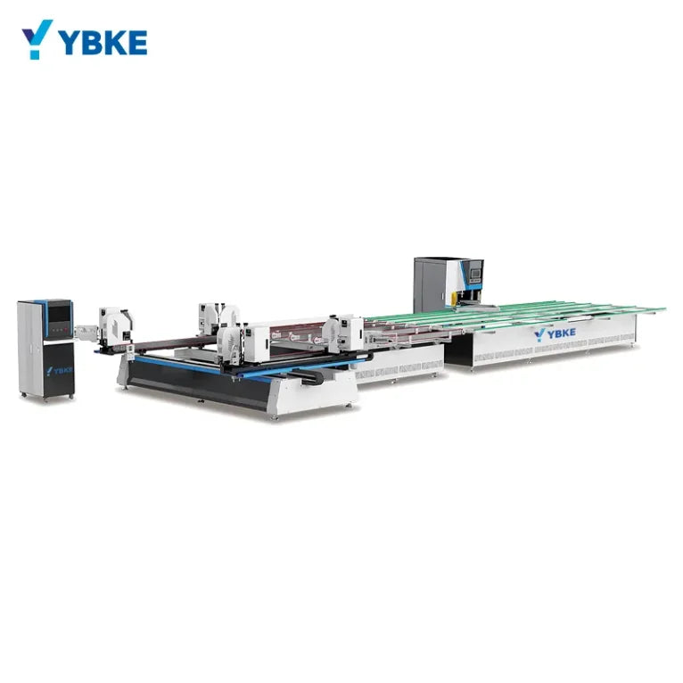 Automatic CNC Horizontal PVC UPVC Frame Four Corners Cleaning and Welding Machine Window and Door Production Line Making Machine