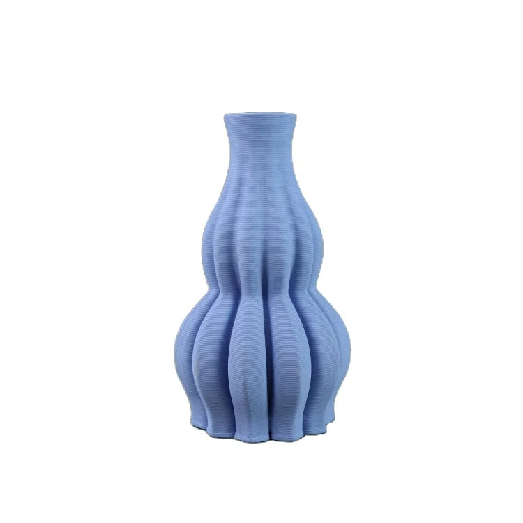 3D Print Ceramic Vase for Home Decor Modern Ceramic Vase for Flowers Plants Decorative Floral Vase for Living Room Centerpieces