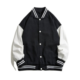 Men's Graphic Embroidered Print Varsity Jacket Bomber Baseball Jackets Unisex