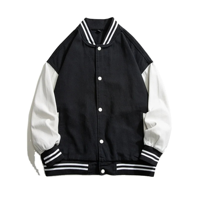 Men's Graphic Embroidered Print Varsity Jacket Bomber Baseball Jackets Unisex