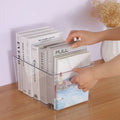 Factory Hot Sale Large Size Durable Household Cosmetic Boxes Plastic Stackable Bin Book Storage Box