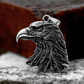 Special Design Viking Jewelry Vintage Dark Necklace Wholesale High Quality Stainless Steel Gothic Eagle Pendant