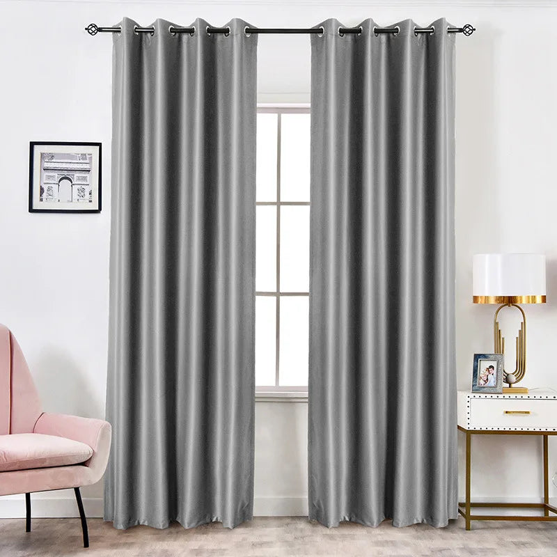 DaiRui Wholesale Living Room Ready Made Luxury Curtain Home Decoration Curtain for windows