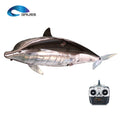 RC Metallic Foil Inflatable Dolphin Remote Control Flying Air Model Balloon Flying Fish for Commercial Flight Performance