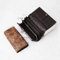 Fashion Design alligator Pattern Leather Long Wallet Pu Leather Card Holder Purse Wallets for Women