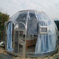 Luxury Transparent Bubble Dome House Full-Size Geodesic Design for Outdoor for Garden Resort PC Igloo Tent Material