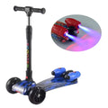 3 Wheel Folding Scooter for Kids Folding Electric Spray Scooter with Led Lights