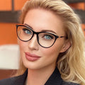 New Design Wholesale Gaming Eyewear High Quality Cat Eye Anti Blue Light Glasses TR90 Eyeglasses