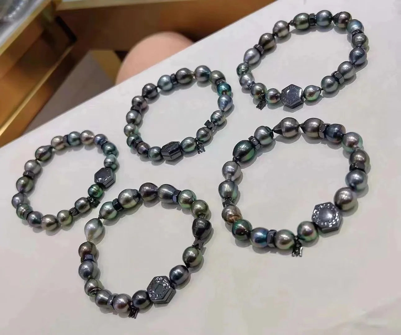 C244 925 Sterling Silver 18K Gold Plated Pearl Clasp for Jewelry Wholesale Metal Cord Ends Clasp Necklace or Bracelet Clasp