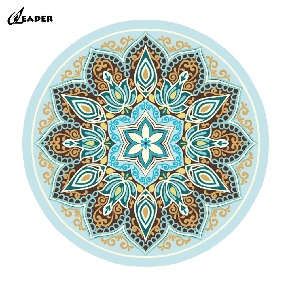 Eco-Friendly Round Yoga Mat 1.4cm Big Circle Non-Toxic Product