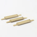 For Deepeel MA003 Shoe & Clothing Decorative Buckle 30*8mm Rectangular Strip Clasp Handbag Hardware Accessories Durable Zinc