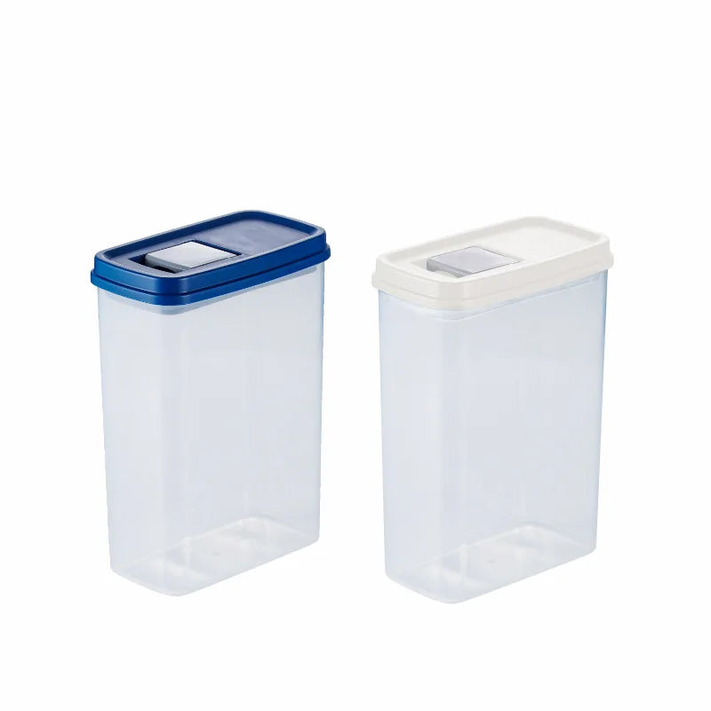 Wholesale Custom Plastic Airtight Containers Dry Goods Kitchen Pantry Clear Kitchen Food Box