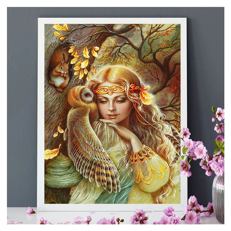 Portrait Full Drill 5D Diamond Painting Kits Mosaic Pictures of Rhinestone Wholesale DIY Paint Diamond Embroidery Cross Stitch