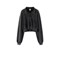 Custom 1/4 Zipper Workout Jumper Crew Soft Cotton Fleece Long Sleeve Loose Pullover Women Fall Winter