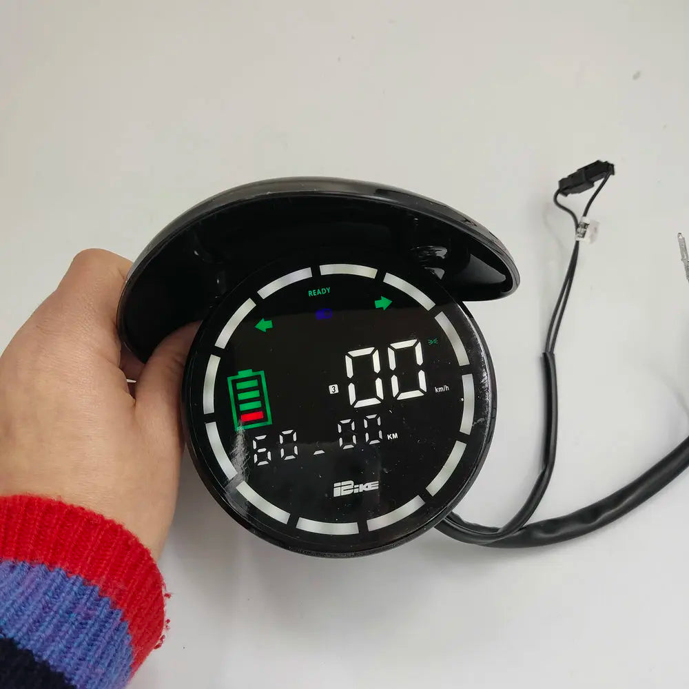 LCD DISPLAY 48V60V72V Little Turtle king Zuma Dajiang BWS Instrument High-end METER WITH SHIELDING EBIKE SCOOTER CONVERSION PART