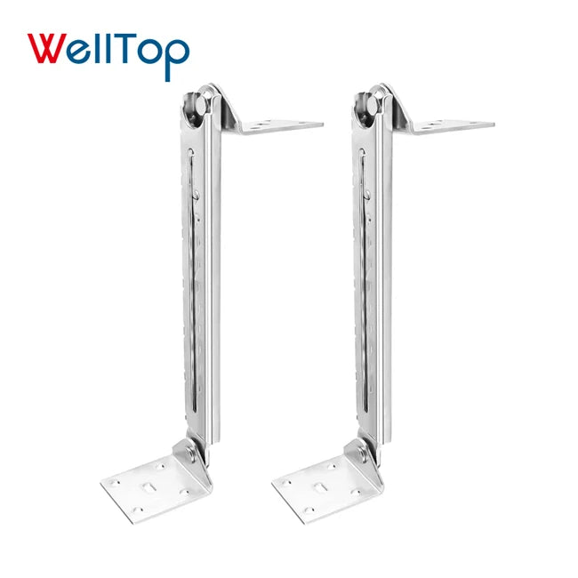 New Customizable Color Metal Sofa Headrest Hinge with 10 Gear Support Angle Lifting Rod for Sofa Bed Hospital Bedroom Use