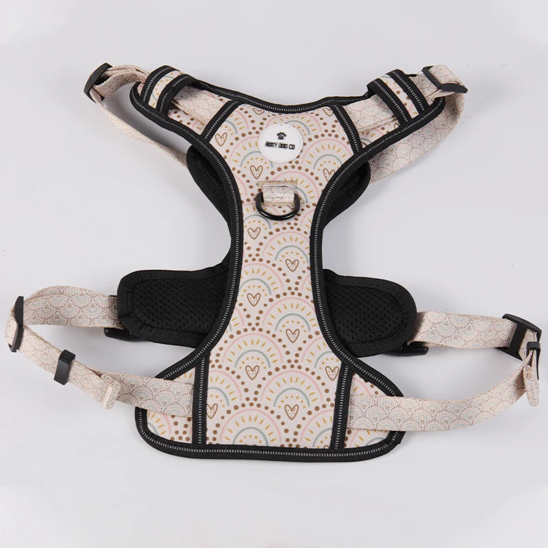 Wholesale Oxford Fashion Custom Logo No Pull Big Dog Training Backpack Harness for Large Dogs
