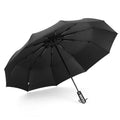 Direct Manufacturer Hot Selling Luxury Classic UV 10 Ribs Auto Open Three-Folding Umbrella Ready Garden Beach Use Custom Logo