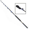 FX Big Game Rod 130LBS Saltwater Heavy Duty Fishing Rod 5+1 Roller Guide Boat Fishing Trolling Fishing Rod