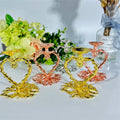 New Arrivals Metal Crystal Ball Base Gold & Rose Gold & Silver Sphere Stand Display Shelf for Decoration