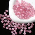 Hot Sale Mixed Cat's Eye Natural Stone Round Beads High Quality Loose 6mm-12mm Customizable for Jewelry Making