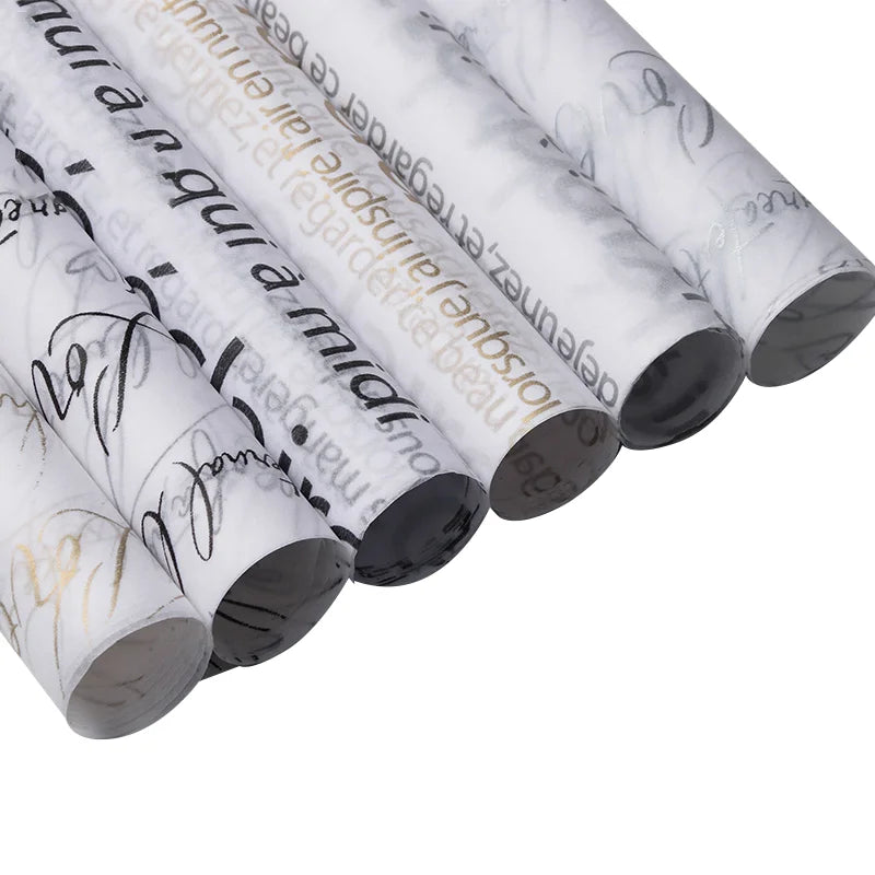 Custom Logo Printed Colorful Tissue Paper Luxury Gift Packaging Wrapping Tissue Paper