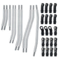 New 1/10 Unassembled RC Crawler Car TRX4 313/324mm Wheelbase Chassis Link Rod Kit Upgraded Spare Parts & Accessories