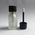 10ml Frosted Glass Lipstick Bottle 18/410 Lip Gloss Container 1/3OZ Lip Gloss Essential Oil Bottle with Doe Foot Applicator